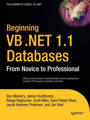 cover image of Beginning VB .NET 1.1 Databases